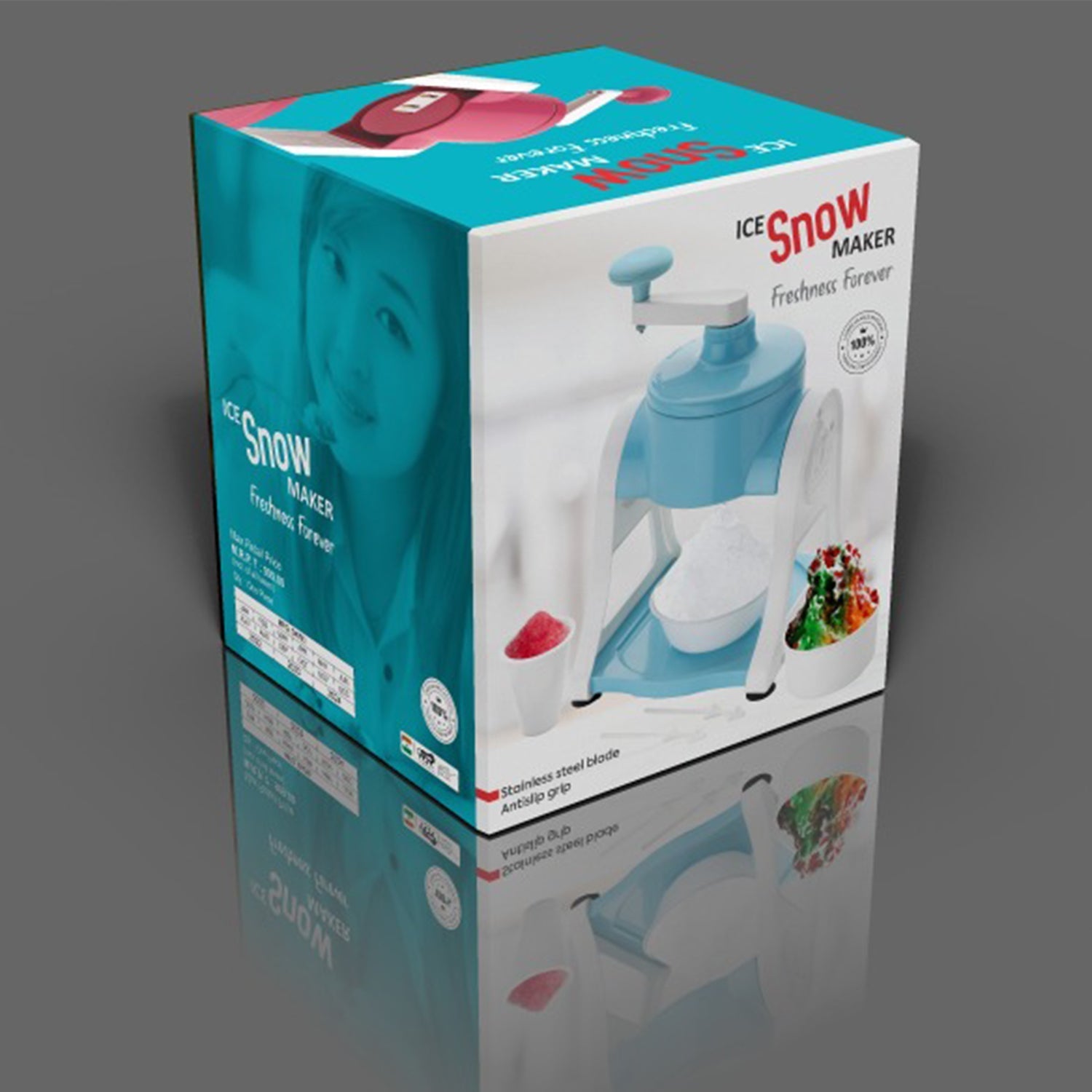 0130V CB Blue Gola Maker used for making gola’s in summers at various kinds of places and all. freeshipping DeoDap 0130V CB Blue Gola Maker used for making gola’s in summers at various kinds of places and all. freeshipping DeoDap